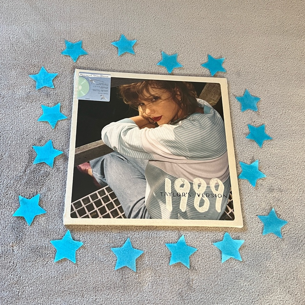 Aquamarine Vinyl 1989 Taylor’s Version Taylor Swift Record Special Edition